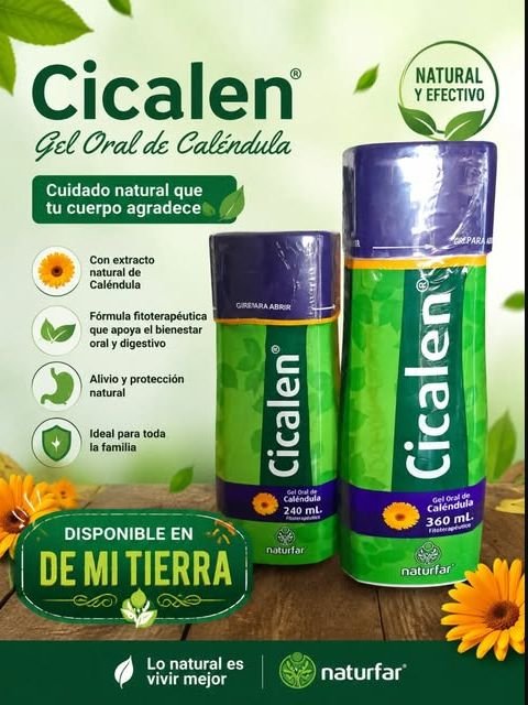Cicalen gel oral de caléndula