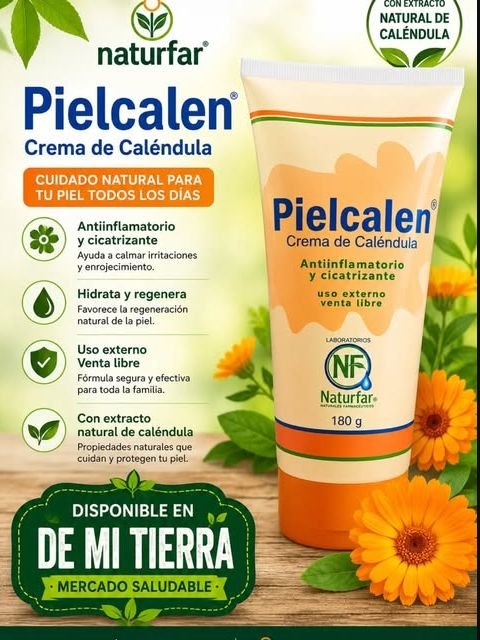 Pielcalen crema de caléndula Naturfar