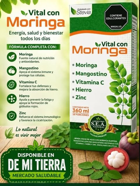 Vital con Moringa de Laboratorio S.E.A. Natural